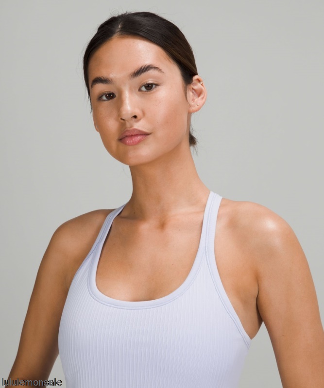Lululemon Damen DELULU525 | Ebb To Street Tanktop Pastellblau